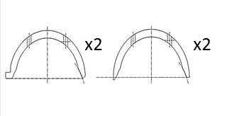FAI AutoParts Távtartó lemez, főtengely - BT3012-STD - TothCarparts
