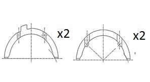 FAI AutoParts Távtartó lemez, főtengely - BT3015-STD - TothCarparts