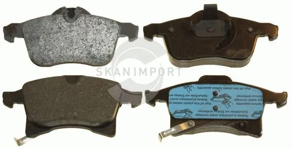 SKANIMPORT fékbetétkészlet, tárcsafék - BVO 1189SK - TothCarparts