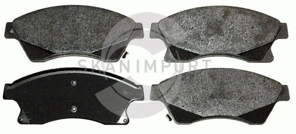 SKANIMPORT fékbetétkészlet, tárcsafék - BVO 1207 - TothCarparts