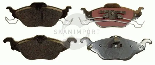 SKANIMPORT fékbetétkészlet, tárcsafék - BVO 5144SK - TothCarparts