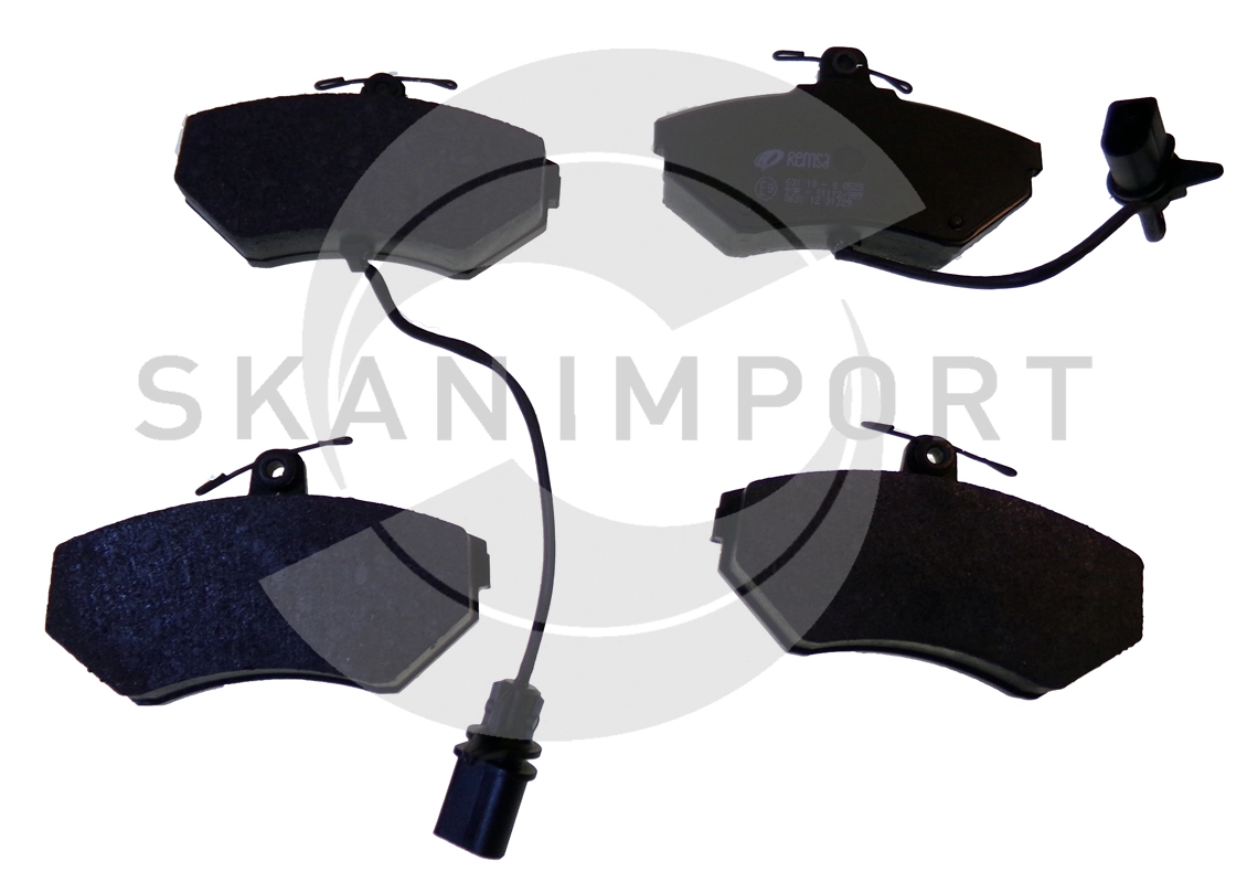 SKANIMPORT fékbetétkészlet, tárcsafék - BVV 1011 - TothCarparts