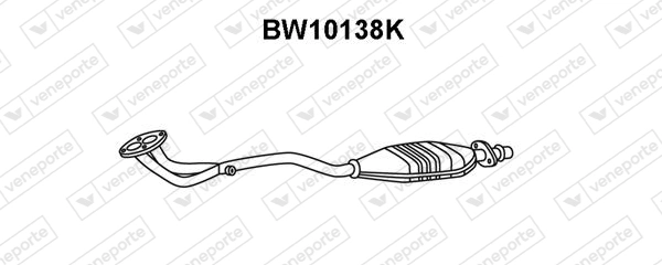 VENEPORTE katalizátor - BW10138K - TothCarparts