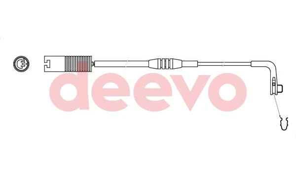 DEEVO figyelmezető kontaktus, fékbetétkopás - BW11320 - TothCarparts