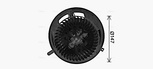 AVA Clever Choice Utastér-ventilátor - BW8454 - TothCarparts