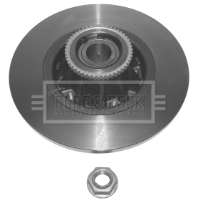 BORG & BECK kerékcsapágy készlet - BWK1073 - TothCarparts