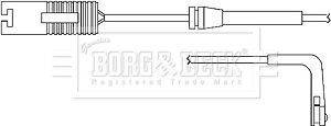 BORG & BECK figyelmezető kontaktus, fékbetétkopás - BWL3079 - TothCarparts