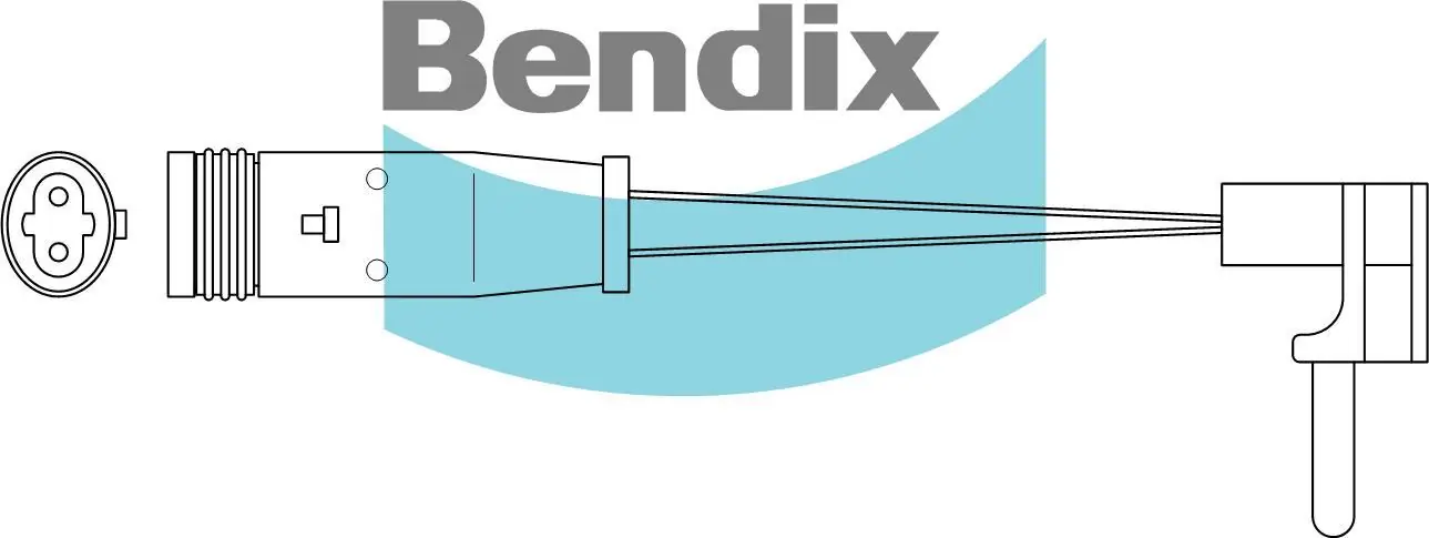 Bendix Érzékelő, fékbetét-kopásjelző - BWS1030 - TothCarparts