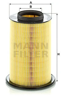 MANN-FILTER légszűrő - C 16 134/2 - TothCarparts
