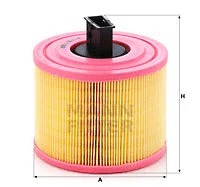 MANN-FILTER légszűrő - C 18 114 - TothCarparts
