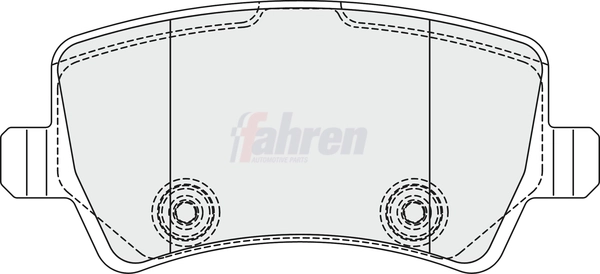 Fahren fékbetétkészlet, tárcsafék - FBP3353 - TothCarparts