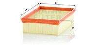 MANN-FILTER légszűrő - C 24 012/1 - TothCarparts