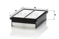 MANN-FILTER légszűrő - C 24 054 - TothCarparts