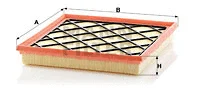 MANN-FILTER légszűrő - C 26 106 - TothCarparts