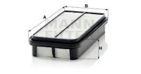 MANN-FILTER légszűrő - C 2736/1 - TothCarparts