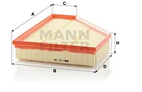 MANN-FILTER légszűrő - C 30 135 - TothCarparts