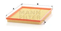 MANN-FILTER légszűrő - C 3167/1 - TothCarparts