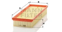 MANN-FILTER légszűrő - C 3698/3-2 - TothCarparts
