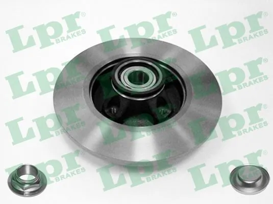 LPR féktárcsa - C1015PCA - TothCarparts