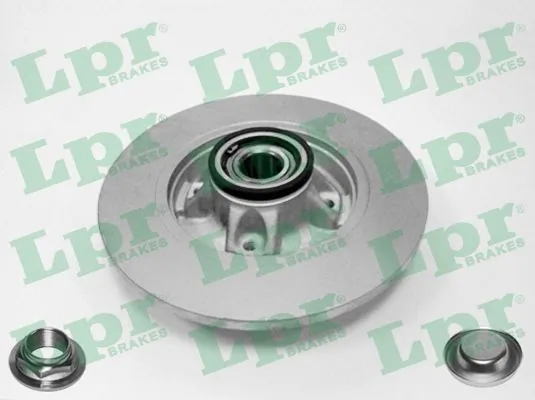 LPR féktárcsa - C1015PRCA - TothCarparts