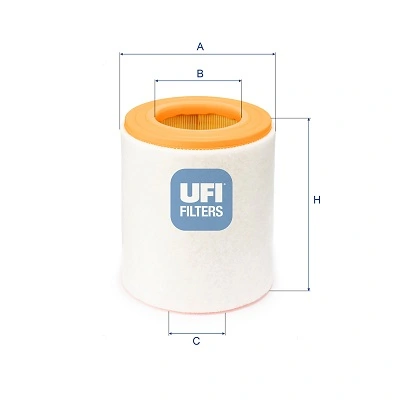 UFI légszűrő - 27.J38.00 - TothCarparts