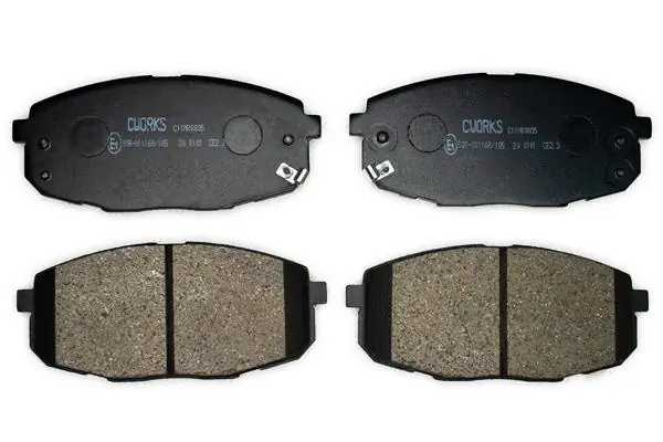 CWORKS fékbetétkészlet, tárcsafék - C11NR0035 - TothCarparts