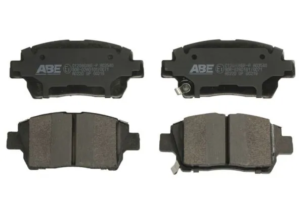 ABE fékbetétkészlet, tárcsafék - C12086ABE-P - TothCarparts