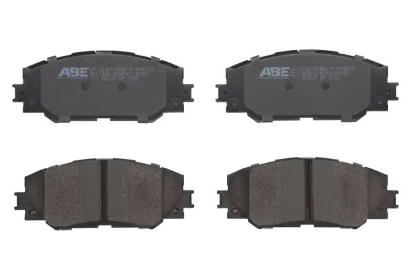 ABE fékbetétkészlet, tárcsafék - C12121ABE-P - TothCarparts