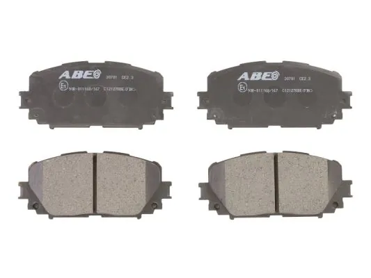 ABE fékbetétkészlet, tárcsafék - C12127ABE - TothCarparts