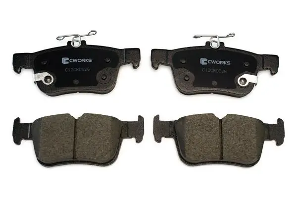 CWORKS fékbetétkészlet, tárcsafék - C12CR0026 - TothCarparts