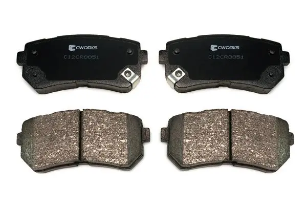 CWORKS fékbetétkészlet, tárcsafék - C12CR0051 - TothCarparts
