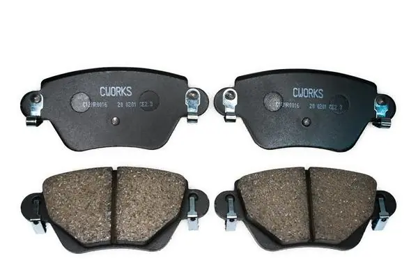 CWORKS fékbetétkészlet, tárcsafék - C12NR0016 - TothCarparts