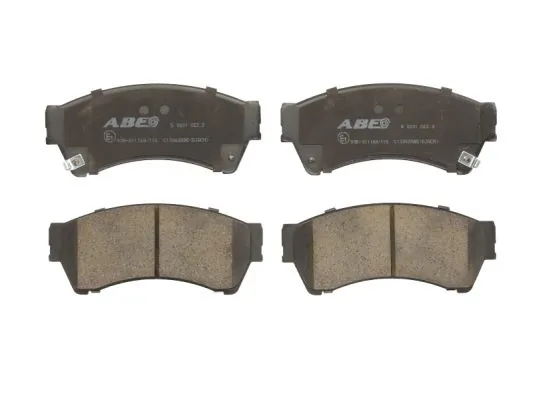 ABE fékbetétkészlet, tárcsafék - C13062ABE - TothCarparts