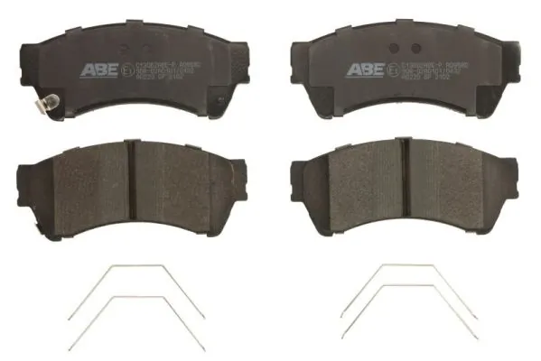 ABE fékbetétkészlet, tárcsafék - C13062ABE-P - TothCarparts