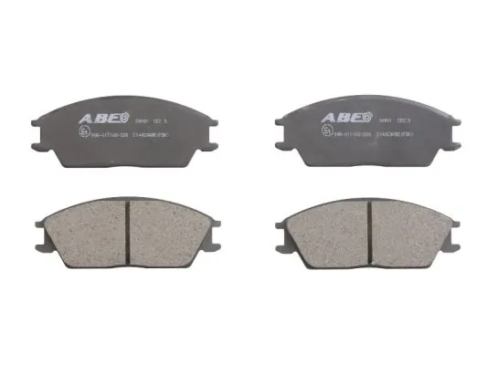 ABE fékbetétkészlet, tárcsafék - C14020ABE - TothCarparts