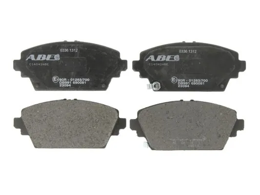 ABE fékbetétkészlet, tárcsafék - C14042ABE - TothCarparts