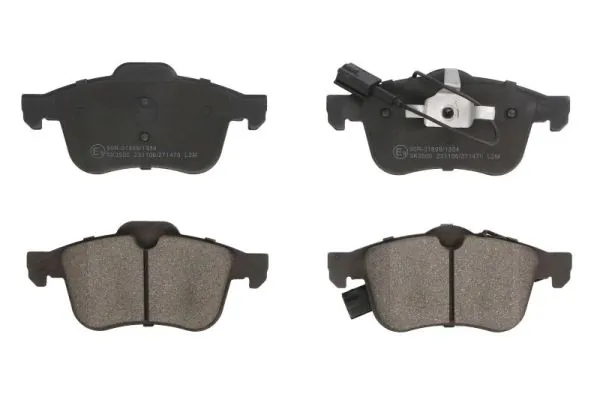 ABE fékbetétkészlet, tárcsafék - C1D036ABE - TothCarparts