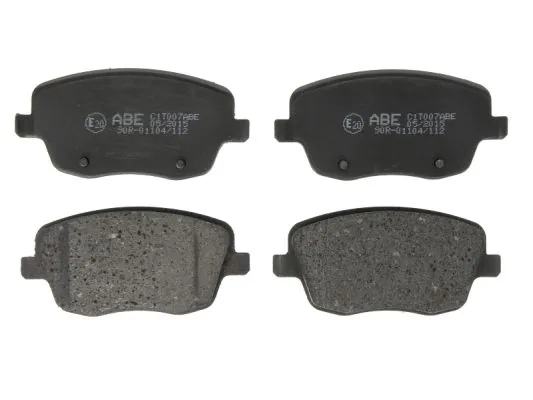 ABE fékbetétkészlet, tárcsafék - C1T007ABE - TothCarparts