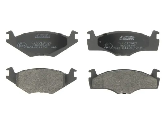 ABE fékbetétkészlet, tárcsafék - C1W013ABE - TothCarparts