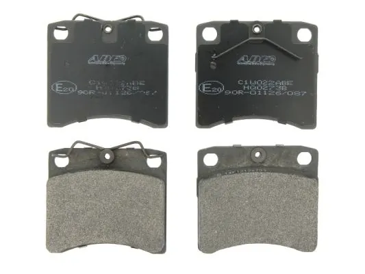 ABE fékbetétkészlet, tárcsafék - C1W022ABE - TothCarparts