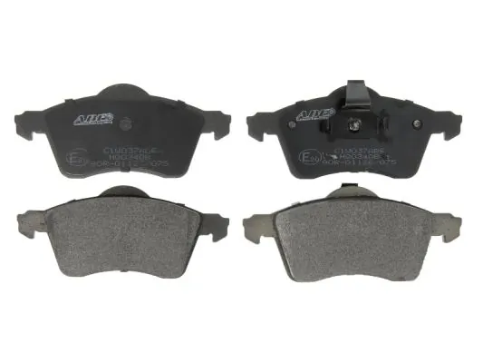 ABE fékbetétkészlet, tárcsafék - C1W037ABE - TothCarparts