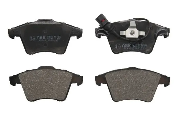 ABE fékbetétkészlet, tárcsafék - C1W045ABE - TothCarparts