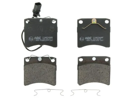 ABE fékbetétkészlet, tárcsafék - C1W054ABE - TothCarparts