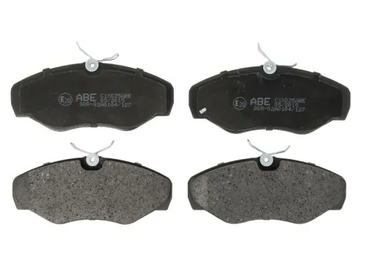 ABE fékbetétkészlet, tárcsafék - C1X025ABE - TothCarparts