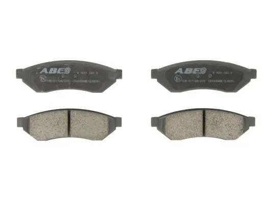 ABE fékbetétkészlet, tárcsafék - C20005ABE - TothCarparts