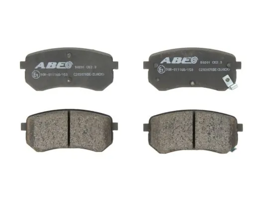 ABE fékbetétkészlet, tárcsafék - C20307ABE - TothCarparts