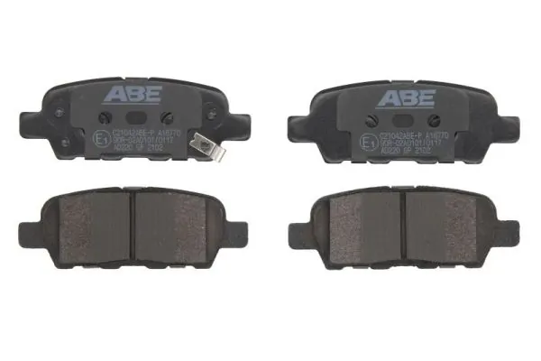ABE fékbetétkészlet, tárcsafék - C21042ABE-P - TothCarparts