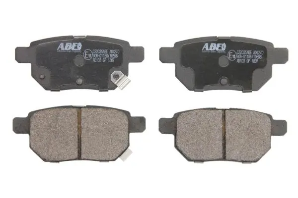 ABE fékbetétkészlet, tárcsafék - C22035ABE - TothCarparts