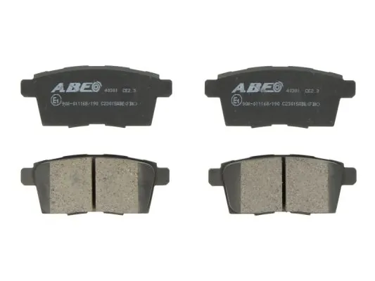 ABE fékbetétkészlet, tárcsafék - C23015ABE - TothCarparts