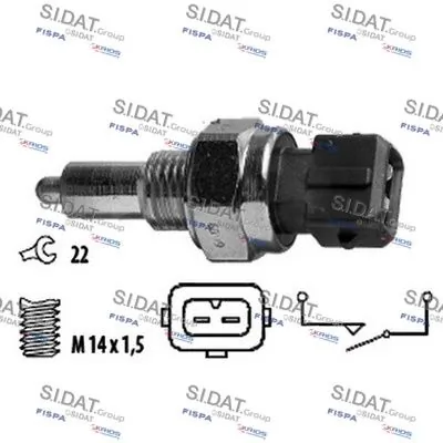 AUTOTEAM kapcsoló, tolatólámpa - C234120 - TothCarparts